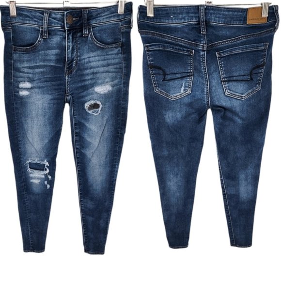 American Eagle Outfitters Denim - American Eagle Short Super Stretch Jegging Distressed 2 Short